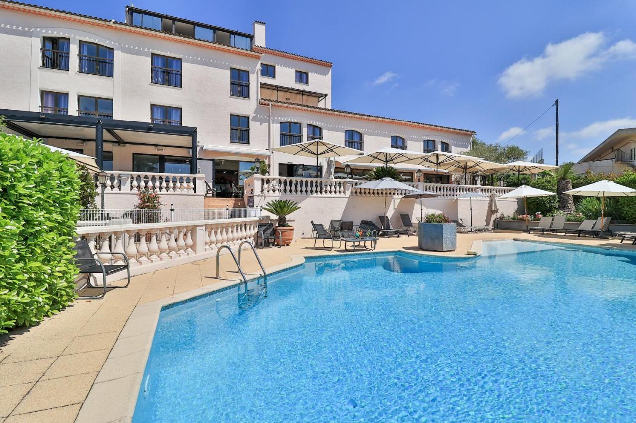 Hotel & Restaurant Perla Riviera Villeneuve-Loubet Exteriér fotografie