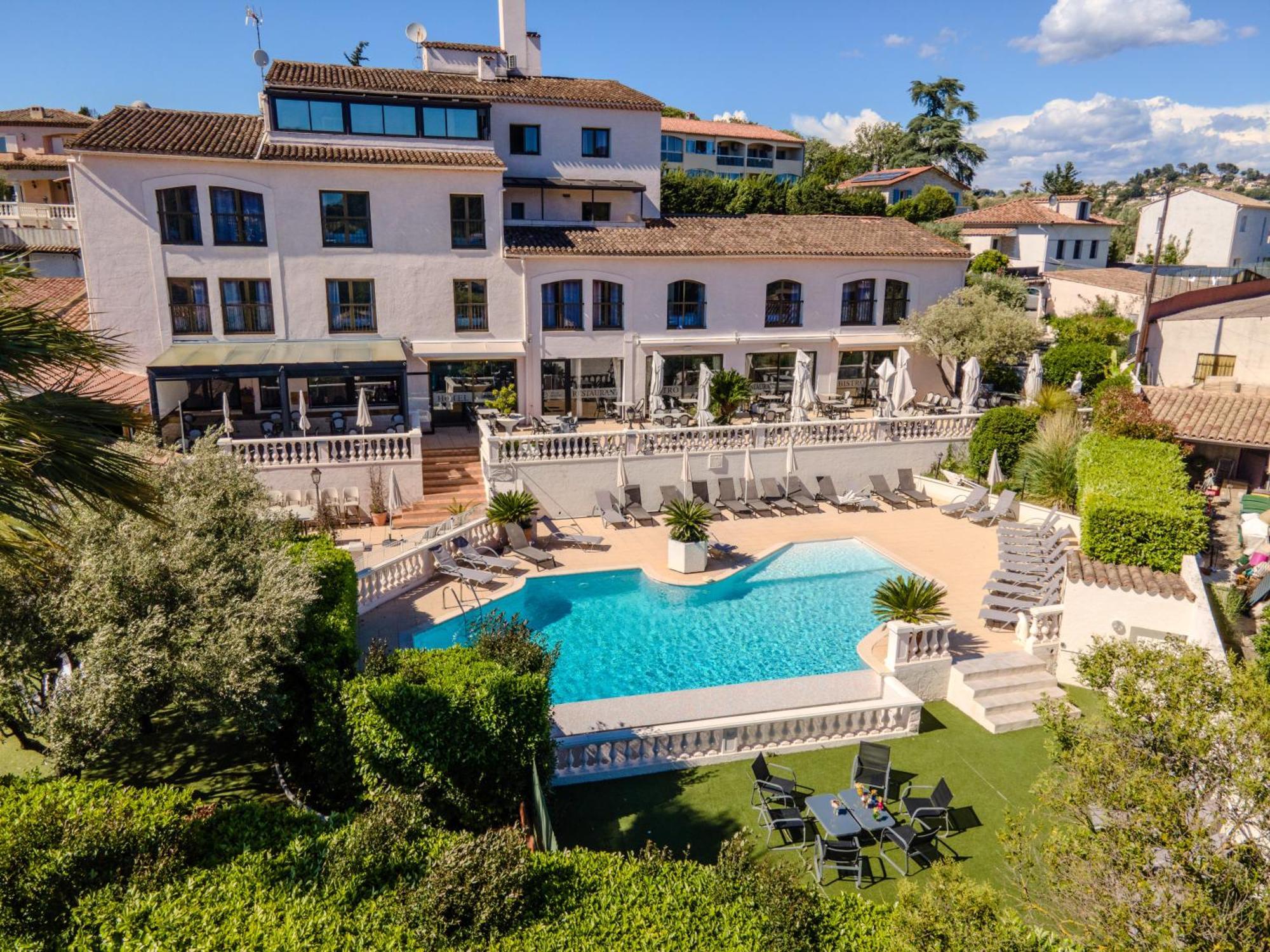 Hotel & Restaurant Perla Riviera Villeneuve-Loubet Exteriér fotografie