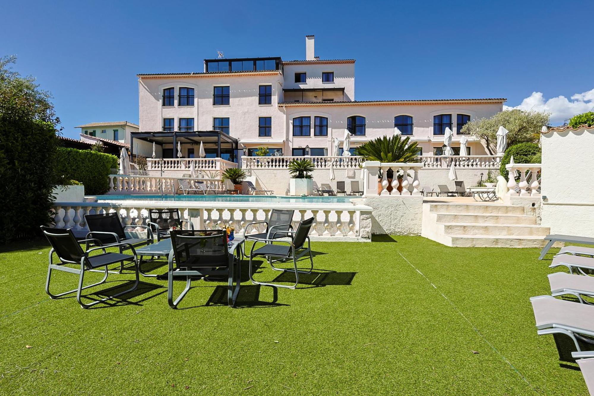 Hotel & Restaurant Perla Riviera Villeneuve-Loubet Exteriér fotografie